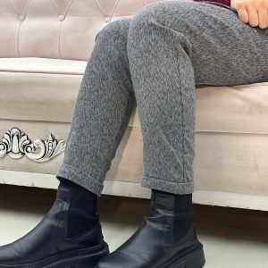 شلوار زنانه مام استایل دم پاکتی فری سایز تا 46