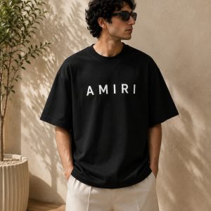 تیشرت باکسی اسپرت چاپ Amiri سایزبندی L تا XXL
